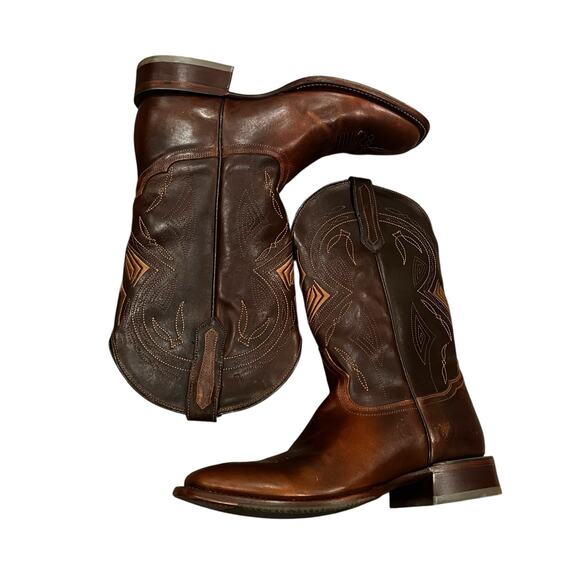 Cody James Blue Collection Western Performance Boots Broad Square Toe 11D NWOB main image 9